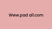 Www.pad-all.com Coupon Codes