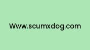 Www.scumxdog.com Coupon Codes