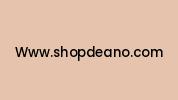 Www.shopdeano.com Coupon Codes