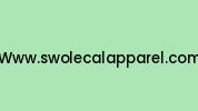 Www.swolecalapparel.com Coupon Codes