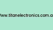 Www.titanelectronics.com.au Coupon Codes