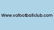 Www.vafootballclub.com Coupon Codes