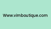 Www.vimboutique.com Coupon Codes