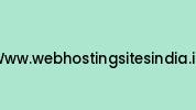 Www.webhostingsitesindia.in Coupon Codes