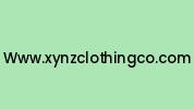 Www.xynzclothingco.com Coupon Codes