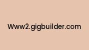Www2.gigbuilder.com Coupon Codes