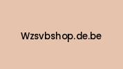 Wzsvbshop.de.be Coupon Codes