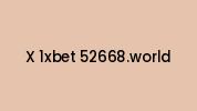 X-1xbet-52668.world Coupon Codes