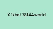 X-1xbet-78144.world Coupon Codes