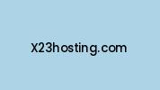 X23hosting.com Coupon Codes