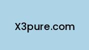 X3pure.com Coupon Codes