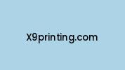 X9printing.com Coupon Codes
