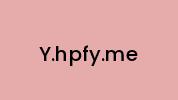 Y.hpfy.me Coupon Codes