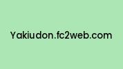 Yakiudon.fc2web.com Coupon Codes
