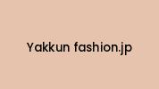 Yakkun-fashion.jp Coupon Codes