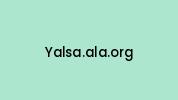 Yalsa.ala.org Coupon Codes
