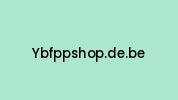 Ybfppshop.de.be Coupon Codes