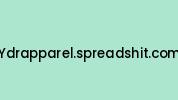 Ydrapparel.spreadshit.com Coupon Codes