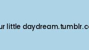 Your-little-daydream.tumblr.com Coupon Codes
