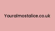 Youralmostalice.co.uk Coupon Codes