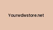 Yourwdwstore.net Coupon Codes
