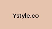 Ystyle.co Coupon Codes