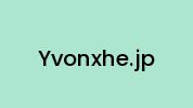 Yvonxhe.jp Coupon Codes