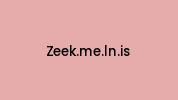 Zeek.me.ln.is Coupon Codes