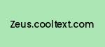 zeus.cooltext.com Coupon Codes