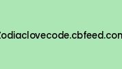 Zodiaclovecode.cbfeed.com Coupon Codes
