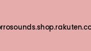 Zorrosounds.shop.rakuten.com Coupon Codes