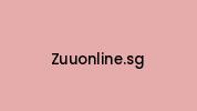 Zuuonline.sg Coupon Codes
